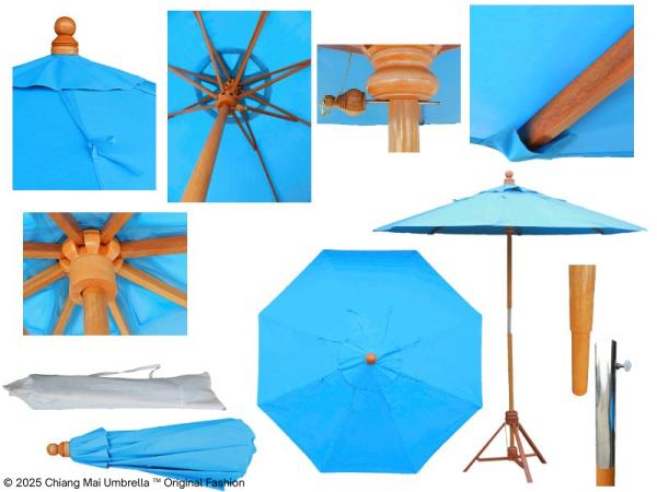 HAD-OC-01-250 - ร่มชายหาด ส่วนประกอบร่ม